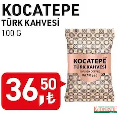 KOCATEPE TÜRK KAHVESİ 100 G